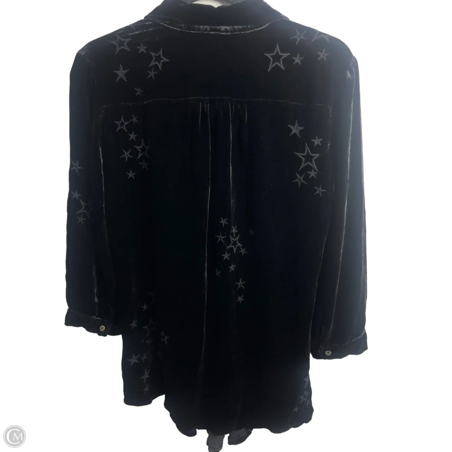 Top Long Sleeve By Johnny Was In Black, Size: S