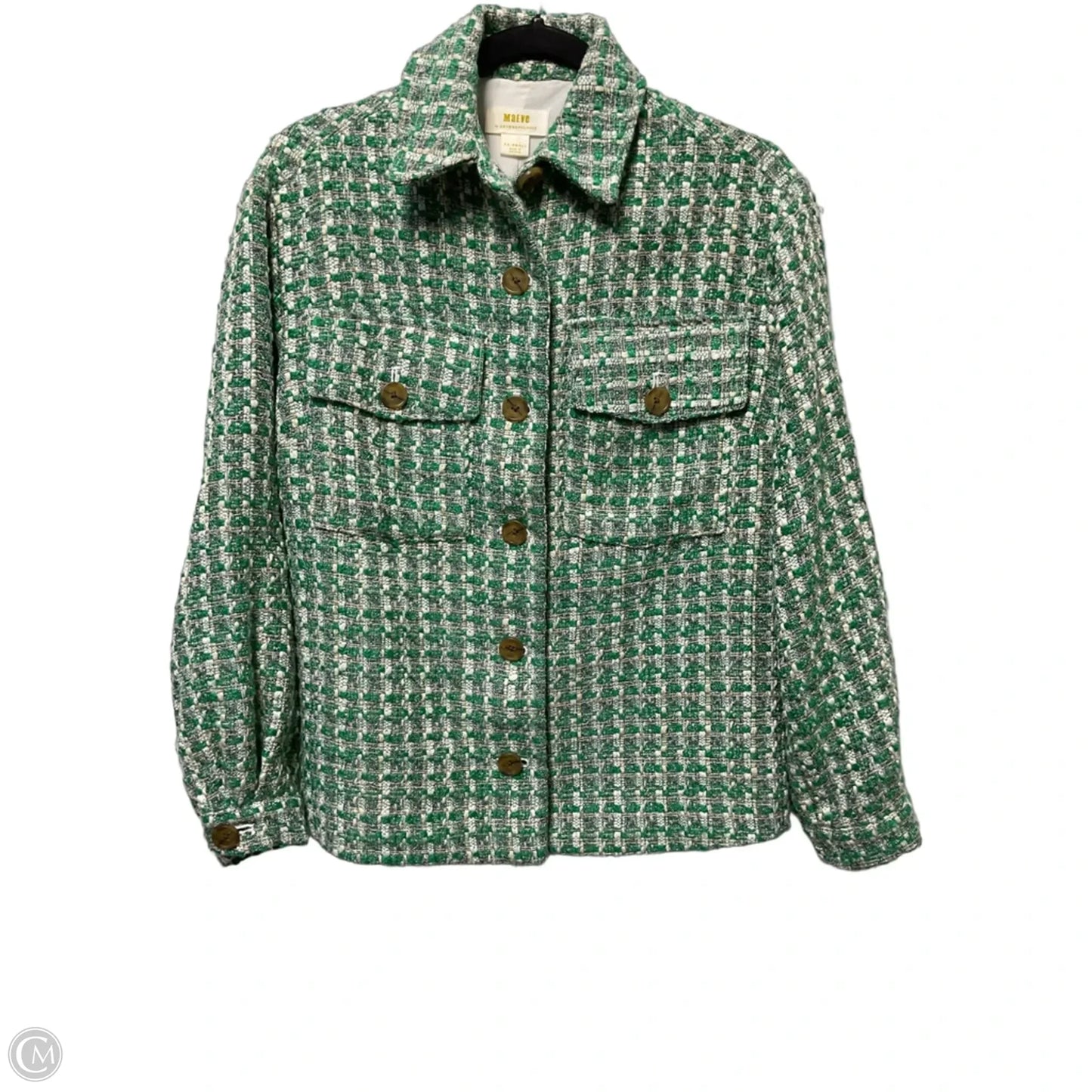 Jacket Other By Maeve In Green, Size: Xxs