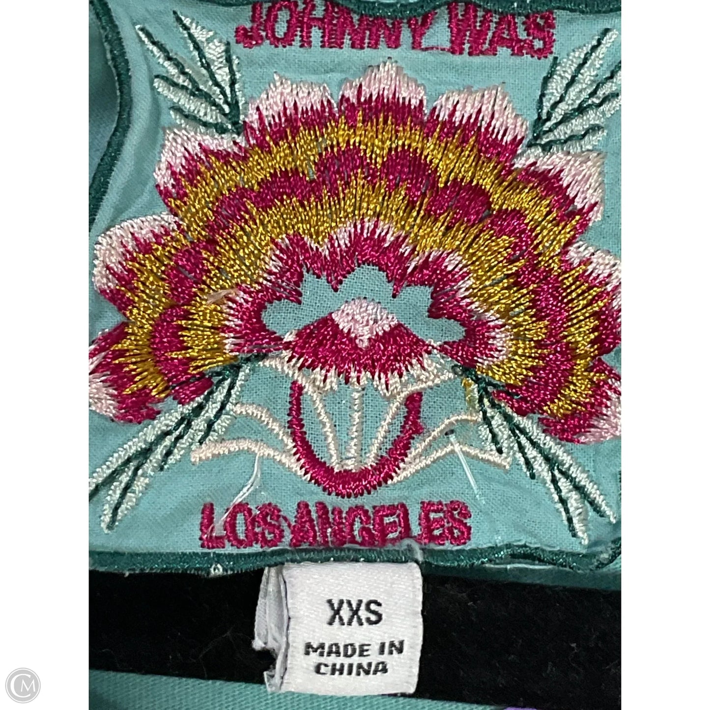 Top Short Sleeve By Johnny Was In Teal, Size: Xxs