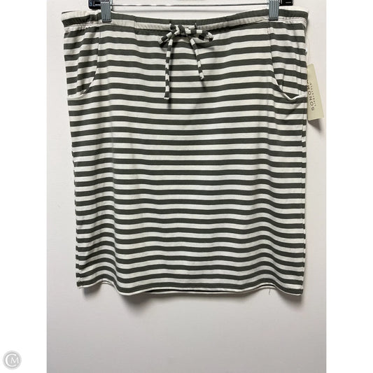 Skirt Mini & Short By Sonoma In Striped Pattern, Size: S