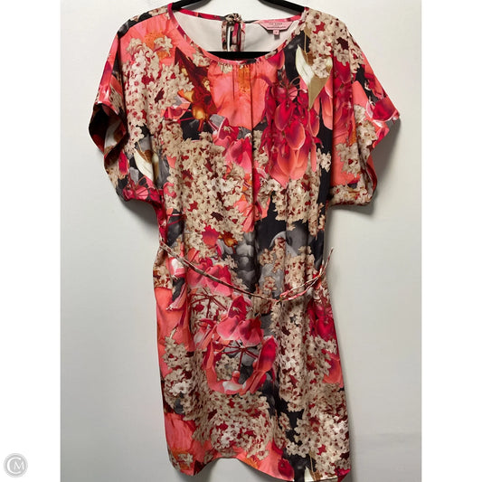 Dress Party Midi By Ted Baker In Floral Print, Size: M