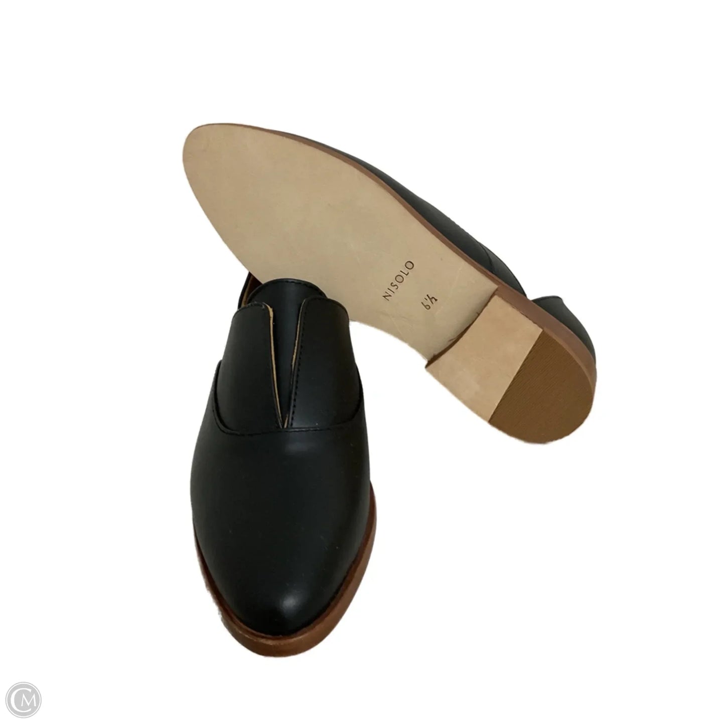 Shoes Flats By Clothes Mentor In Black, Size: 6.5