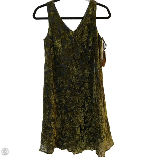 Dress Party Short By Carole Little In Green & Grey, Size: 6