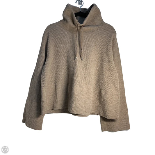 Sweatshirt Collar By Lululemon In Taupe, Size: L