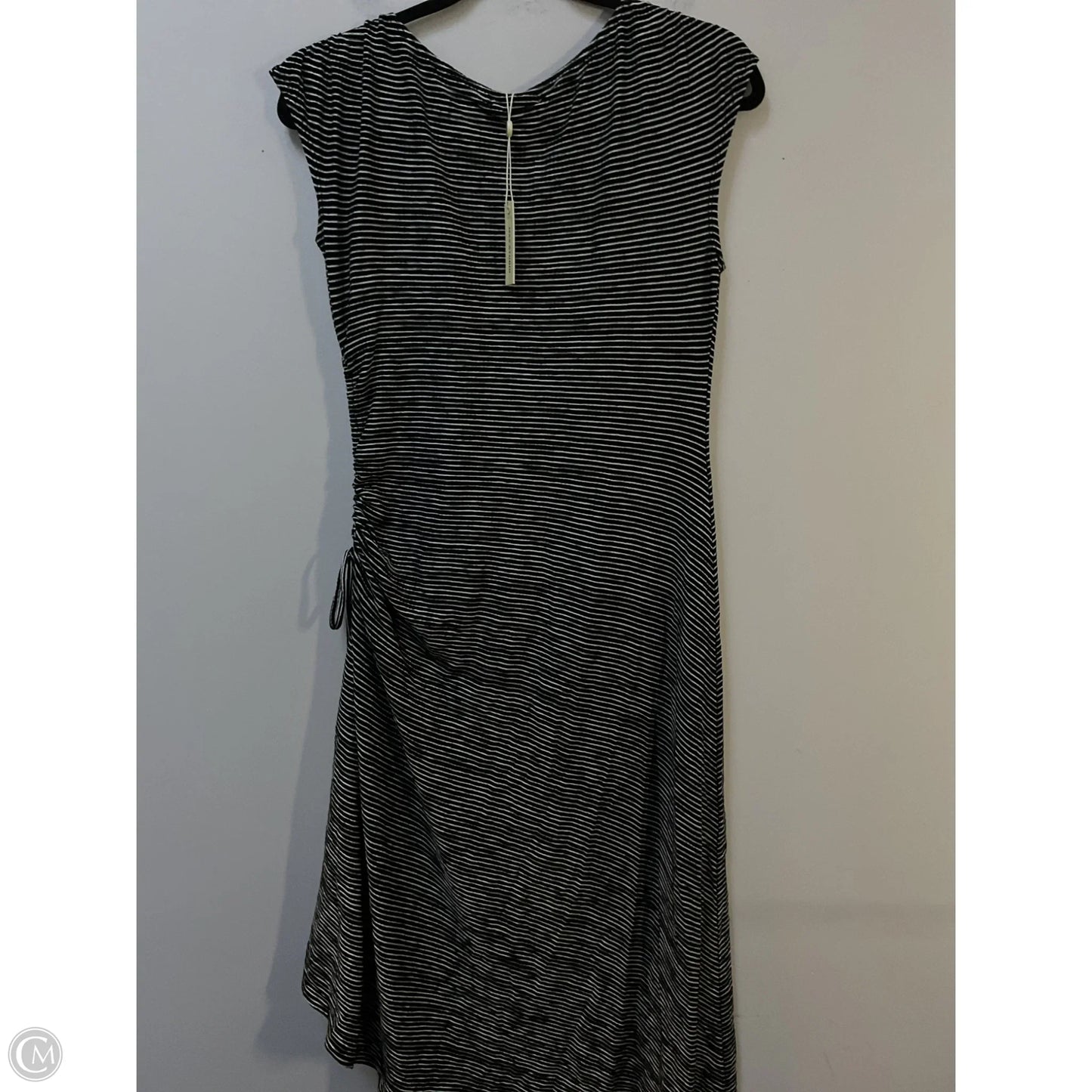Dress Casual Midi By Max Studio In Black & Cream, Size: S