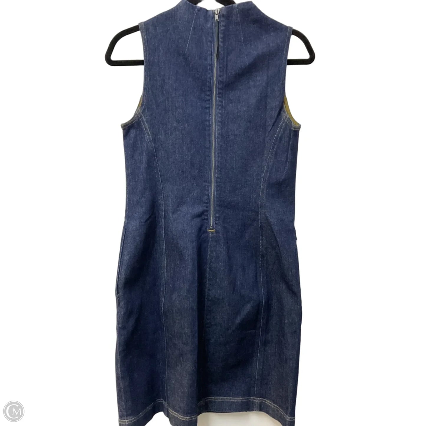 Dress Casual Midi By Spanx In Blue Denim, Size: S