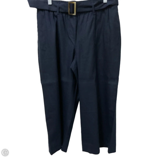 Pants Linen By J. Jill In Navy, Size: Mp