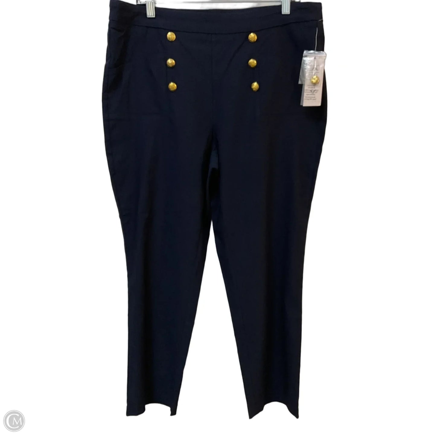 Pants Dress By Nanette By Nanette Lepore In Blue & Gold, Size: Xl