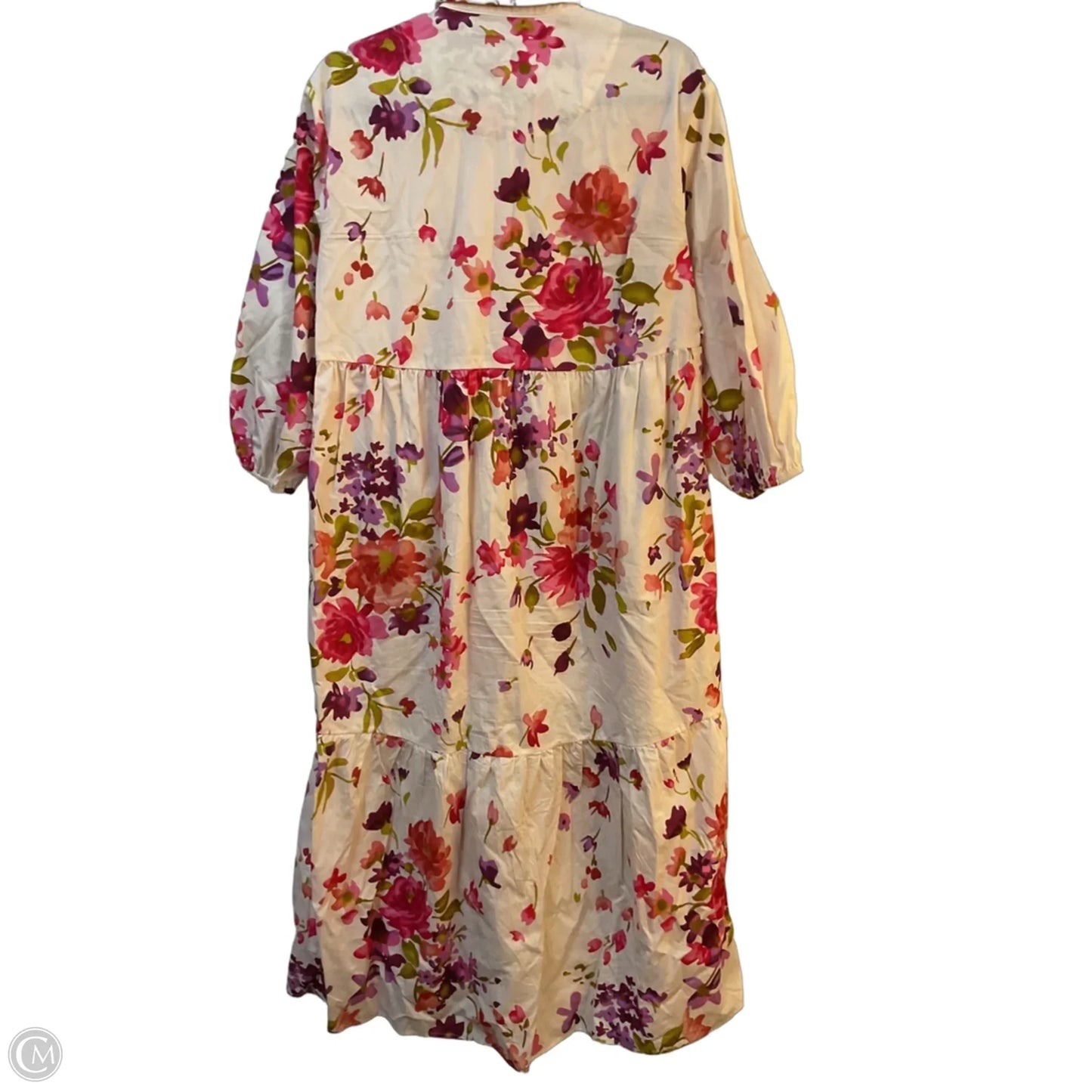 Dress Casual Maxi By Maeve In Floral Print, Size: Xs