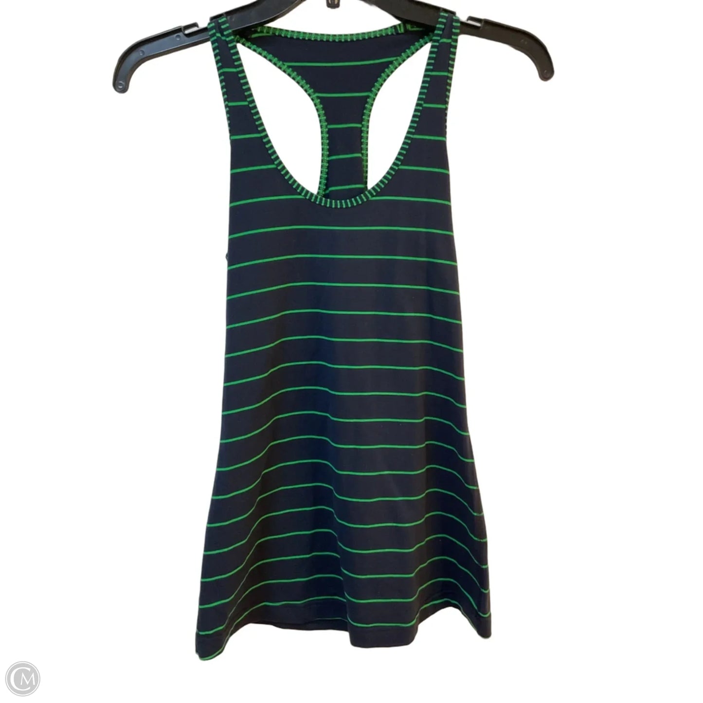 Athletic Tank Top By Lululemon In Striped Pattern, Size: S
