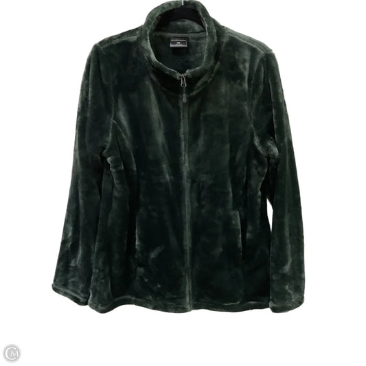 Jacket Faux Fur & Sherpa By 32 Degrees In Green, Size: L