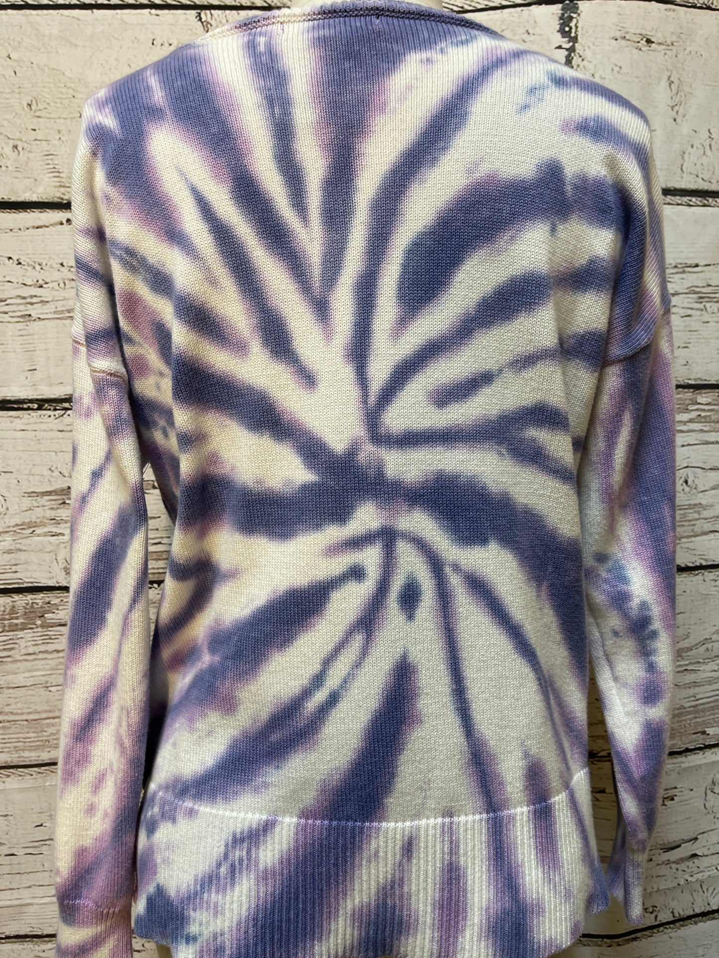 Sweater By Design History In Tie Dye, Size: L