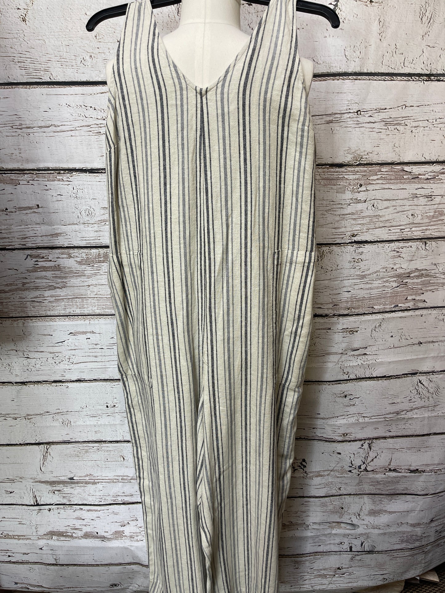 Blue & Cream Jumpsuit Sonoma, Size L