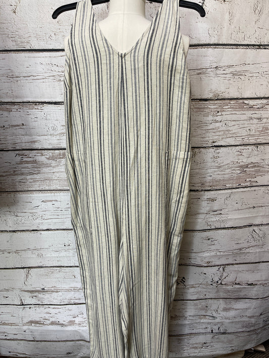 Blue & Cream Jumpsuit Sonoma, Size L