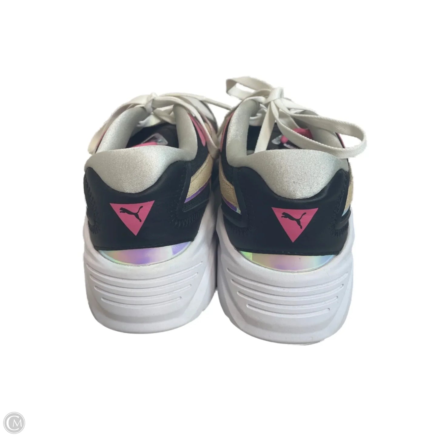 Shoes Athletic By Puma In Black & Gold, Size: 11