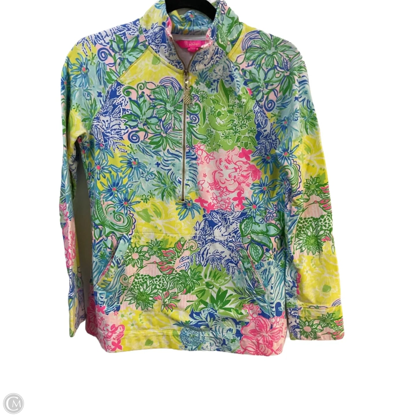 Jacket Designer By Lilly Pulitzer In Tropical Print, Size: S