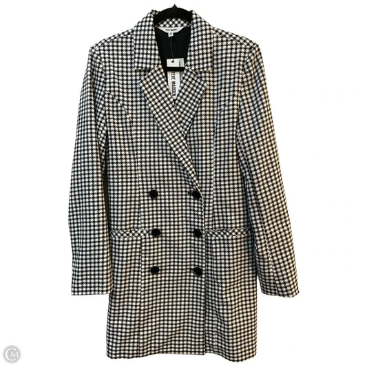 Jacket Other By Steve Madden In Black & White, Size: M