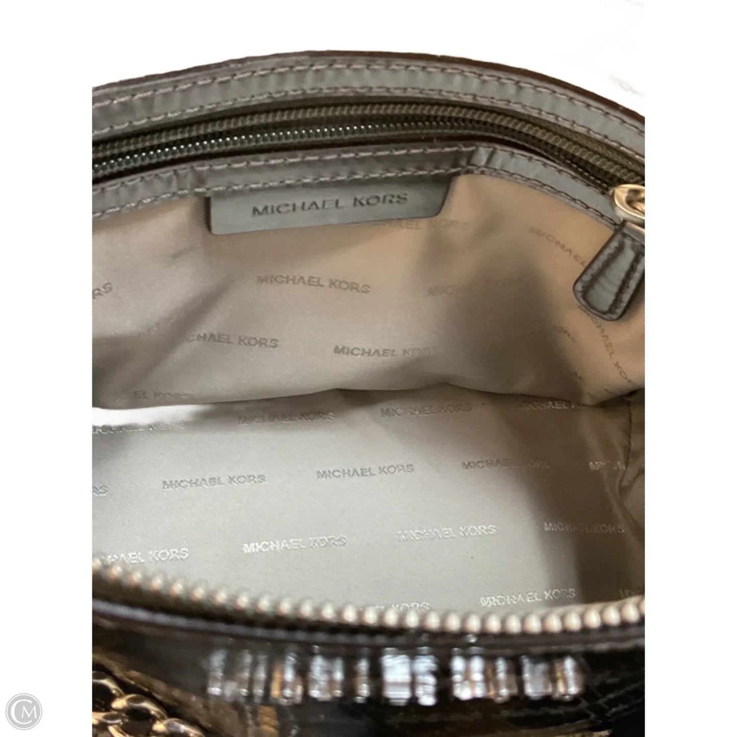 Crossbody Designer By Michael Kors, Size: Medium