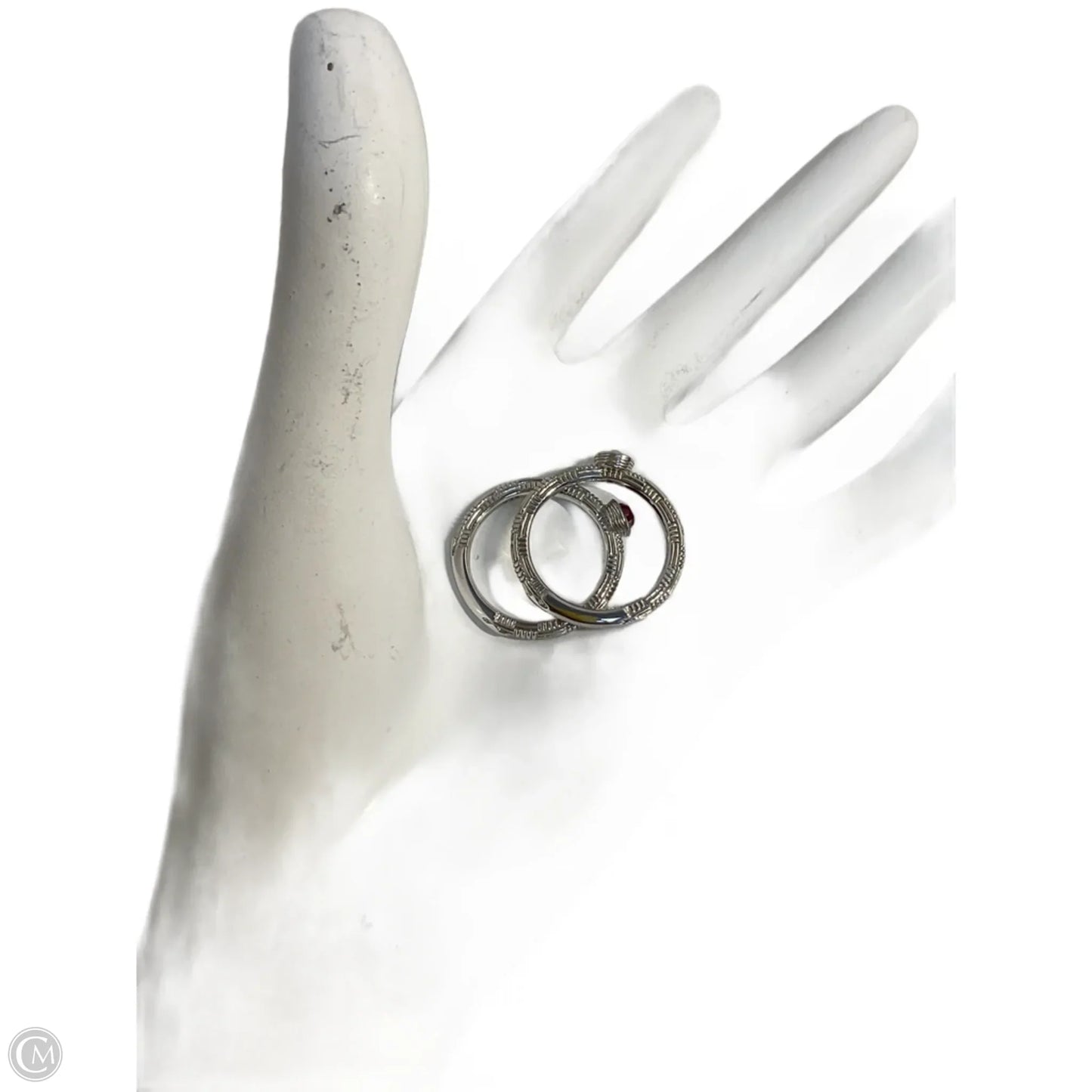 Ring Stackable By Cmb, Size: 02 Piece Set