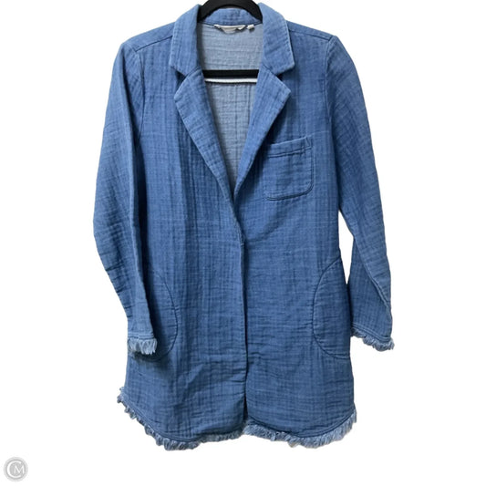 Blazer By Soft Surroundings In Blue, Size: S