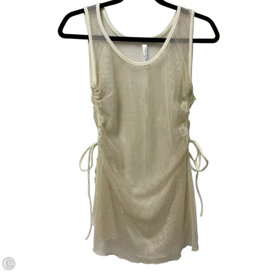 Swimwear Cover-up By Clothes Mentor In Gold, Size: M