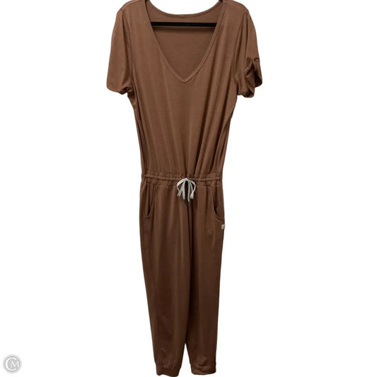 Jumpsuit By Vuori In Brown, Size: M