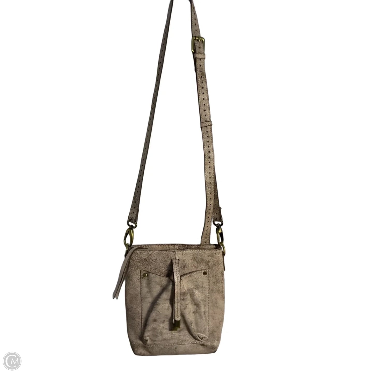 Crossbody Leather By Cma, Size: Medium