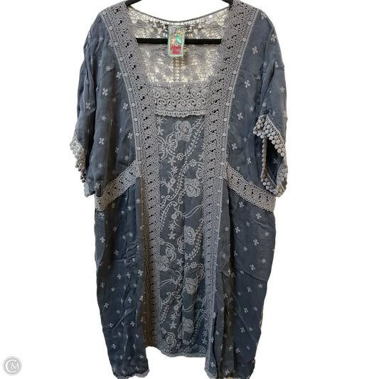 Dress Party Midi By Johnny Was In Grey, Size: Xl