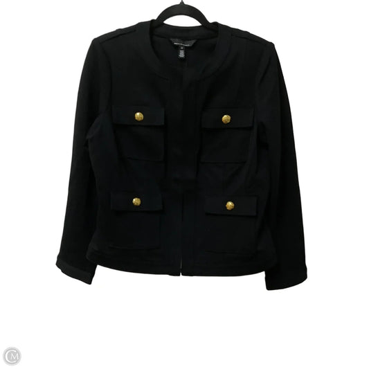 Jacket Other By White House Black Market In Black & Gold, Size: Xl