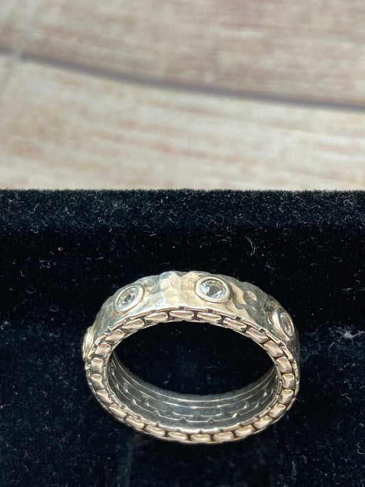 Ring Sterling Silver By Cmb  Size: 7