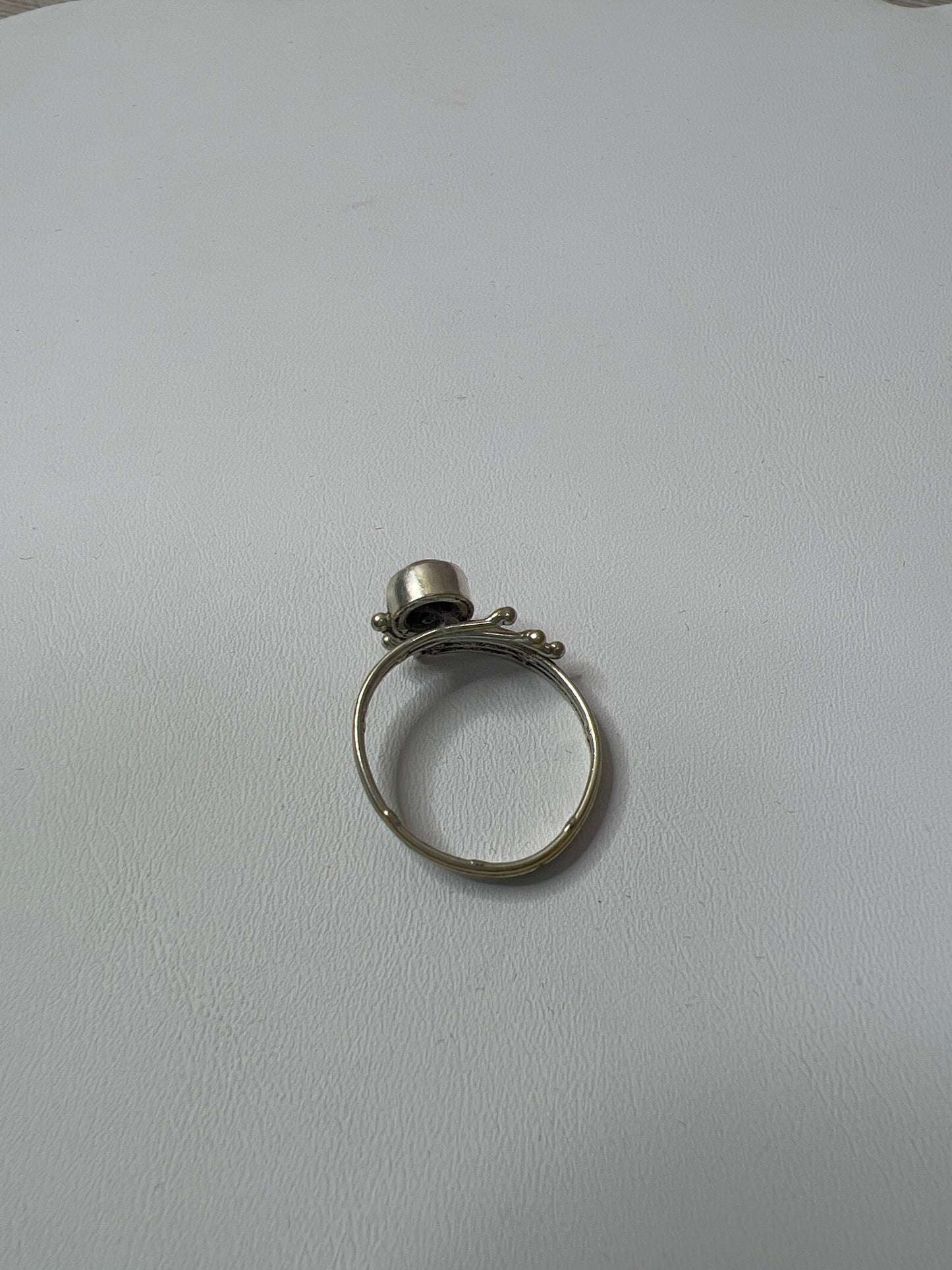 Ring Sterling Silver Cmb, Size 8