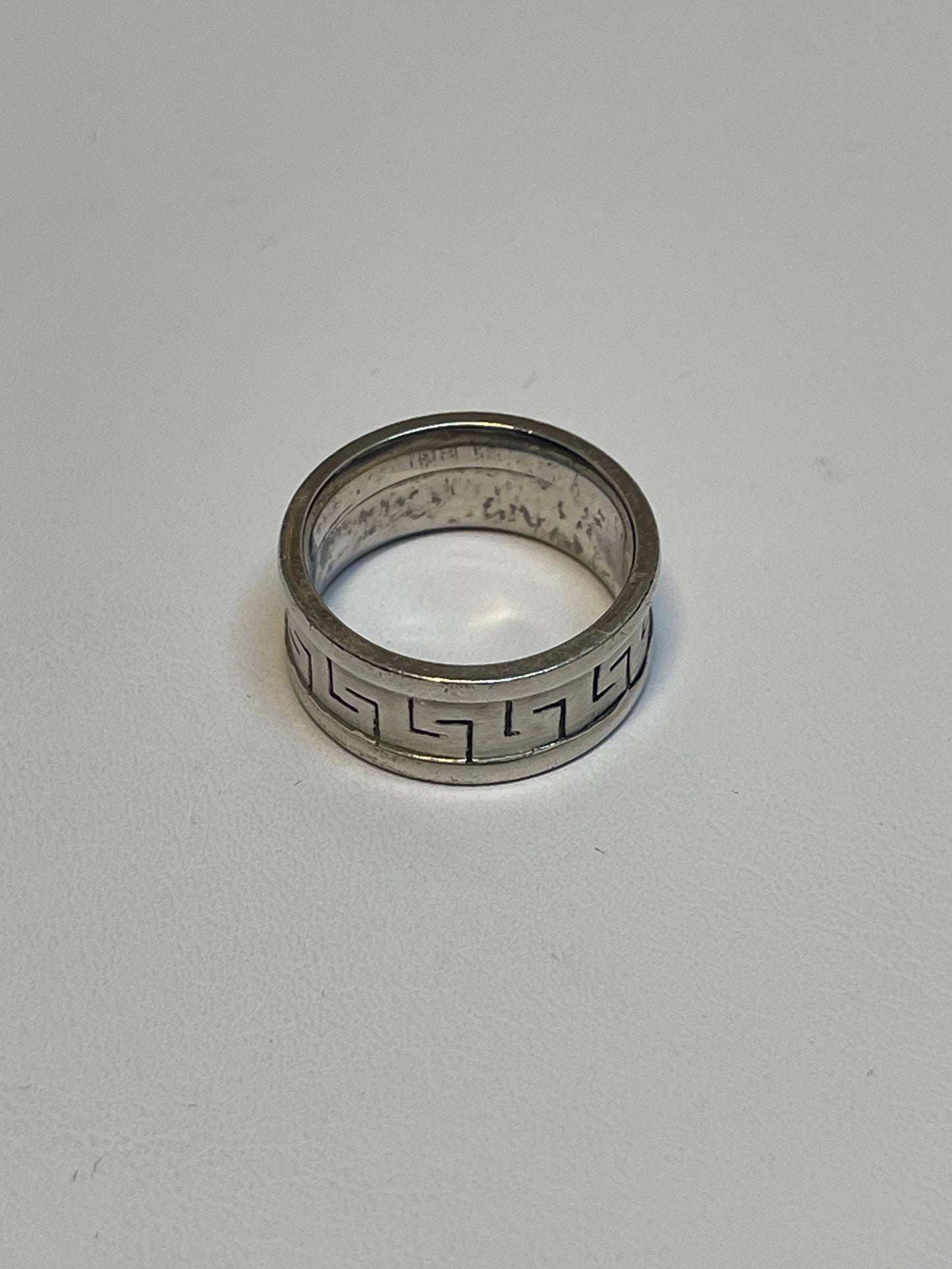 RING STERLING SILVER  CMB in SILVER, Size: 8