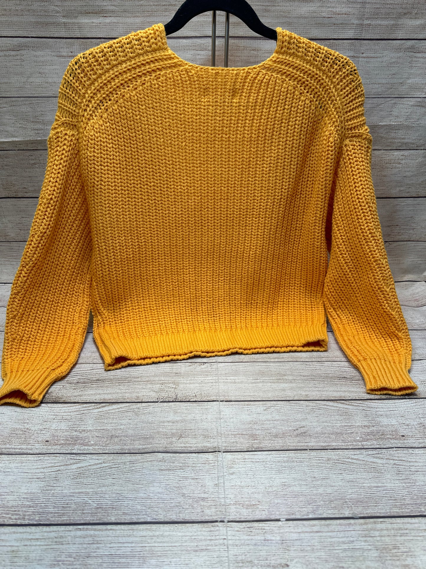 Sweater By Maeve In Yellow, Size: Xs