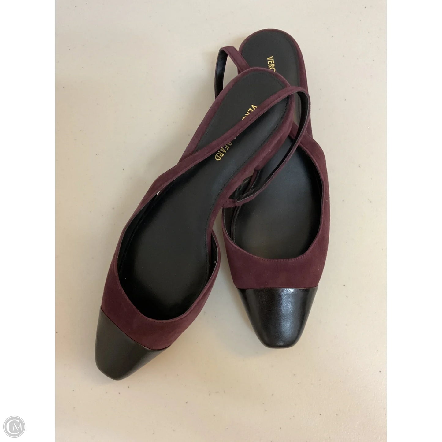 Shoes Heels Block By Veronica Beard In Maroon, Size: 8