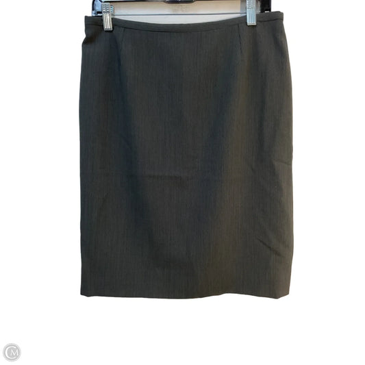 Skirt Mini & Short By Armani Collezoni In Grey, Size: 10