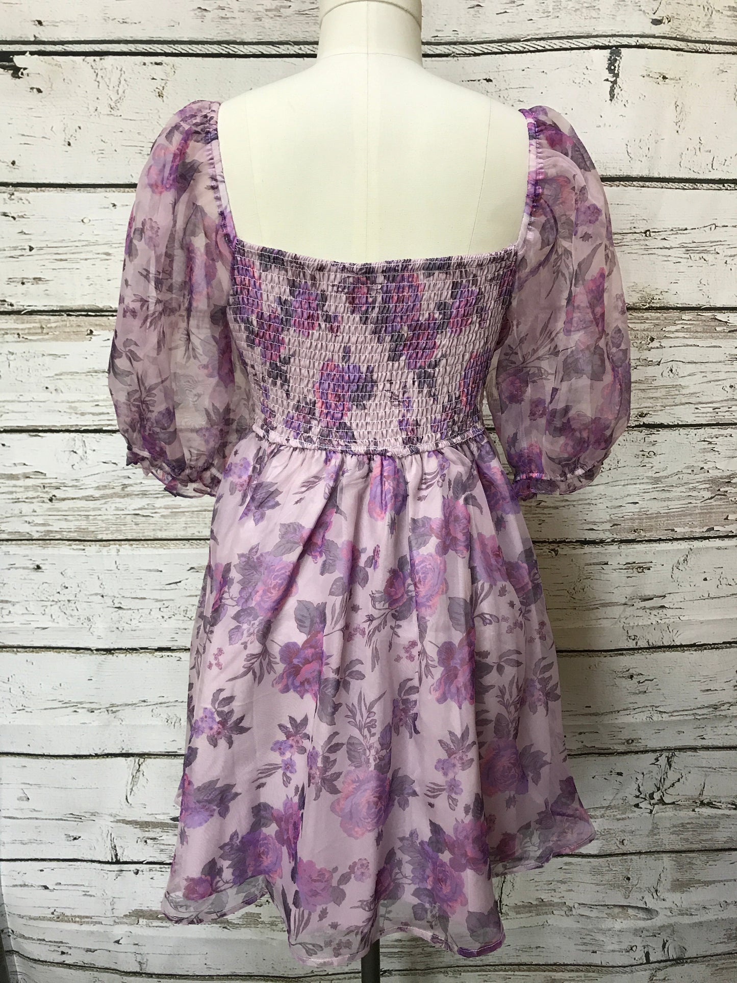 Purple Dress Party Short Francesca's, Size Xl