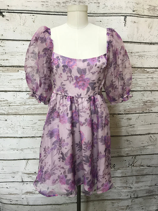 Purple Dress Party Short Francesca's, Size Xl