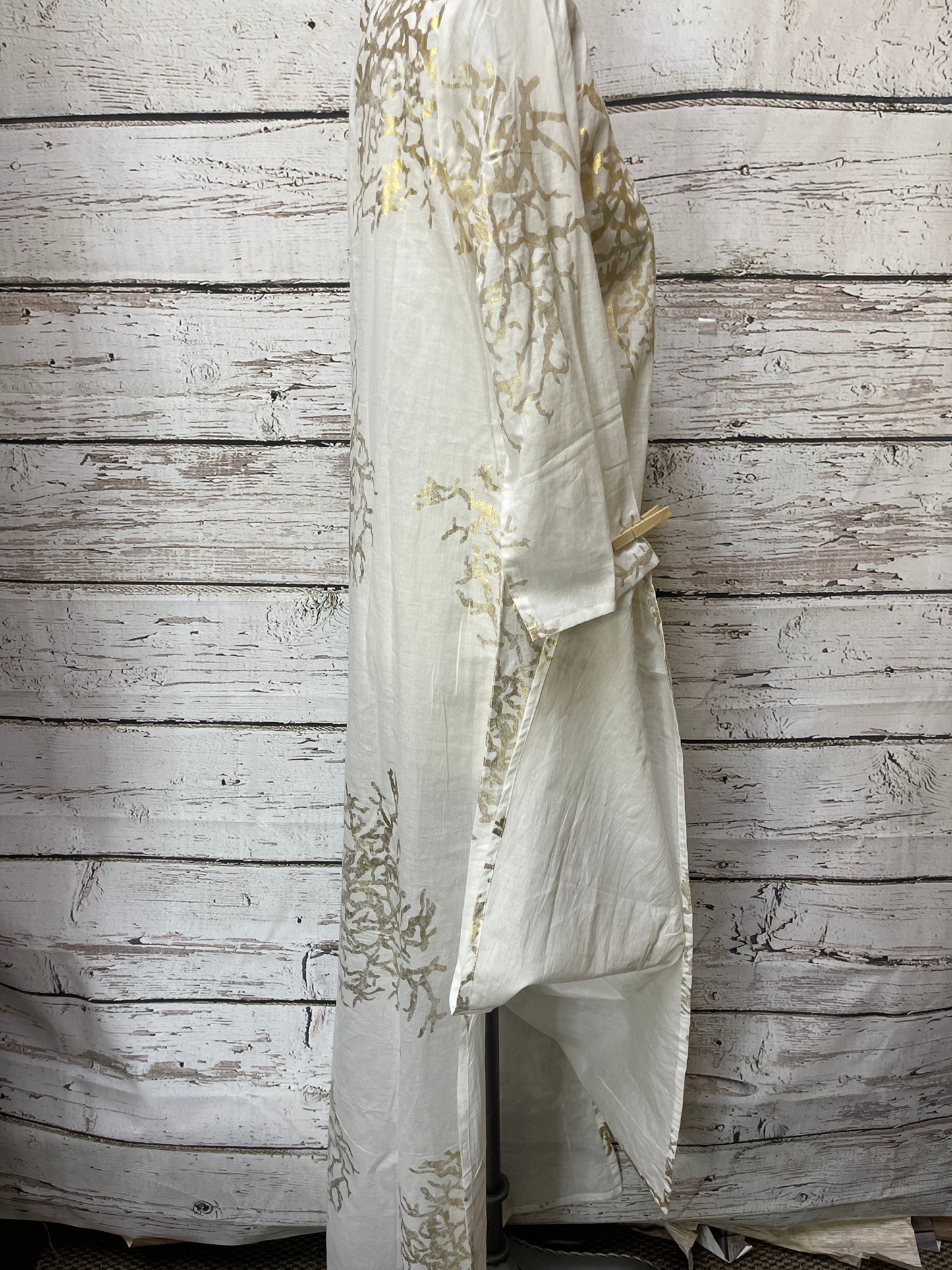 White Dress Casual Maxi Clothes Mentor, Size S