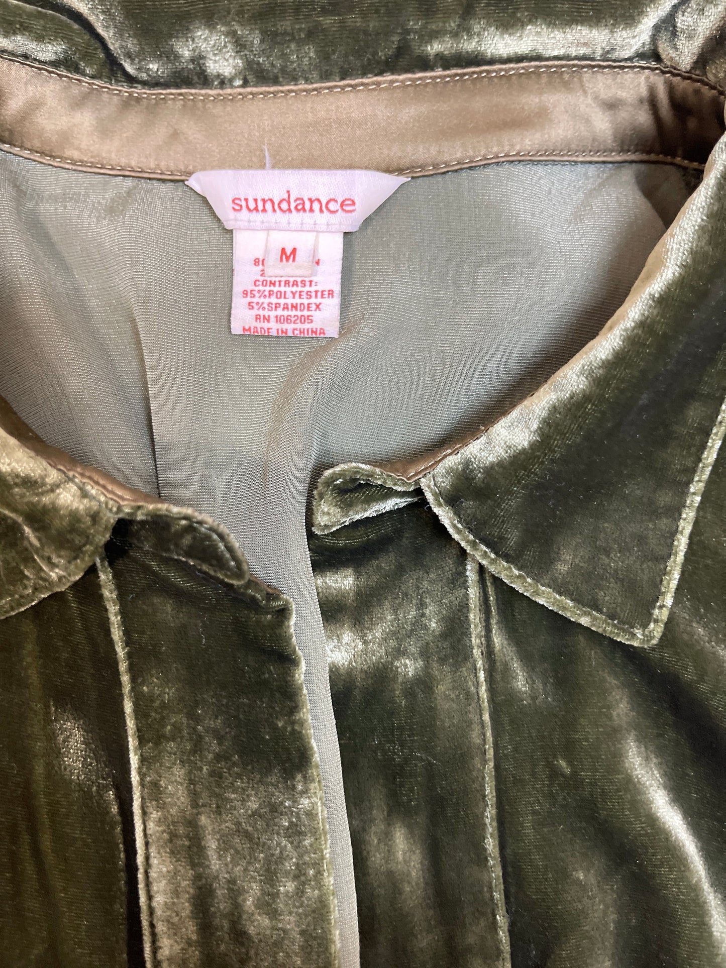 Tunic Long Sleeve By Sundance In Green, Size: M