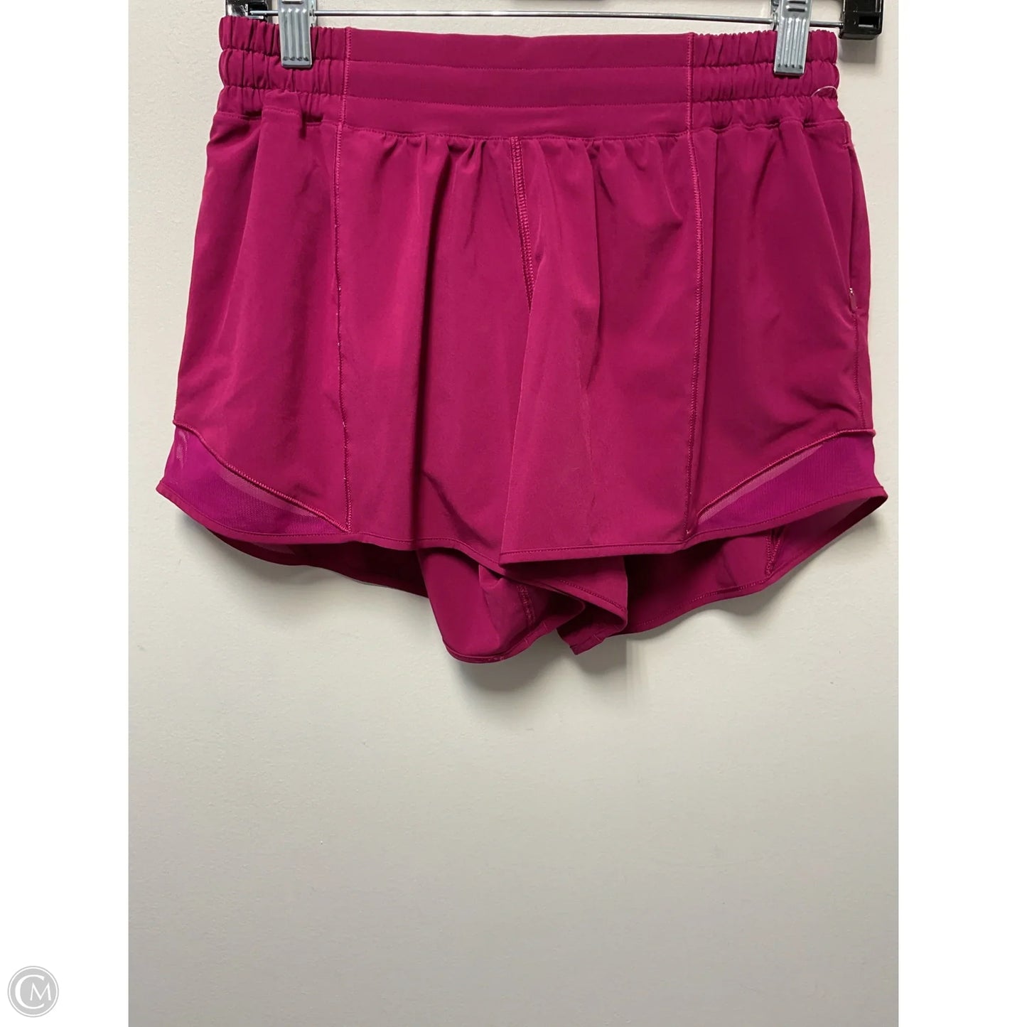 Athletic Shorts By Lululemon In Pink, Size: S