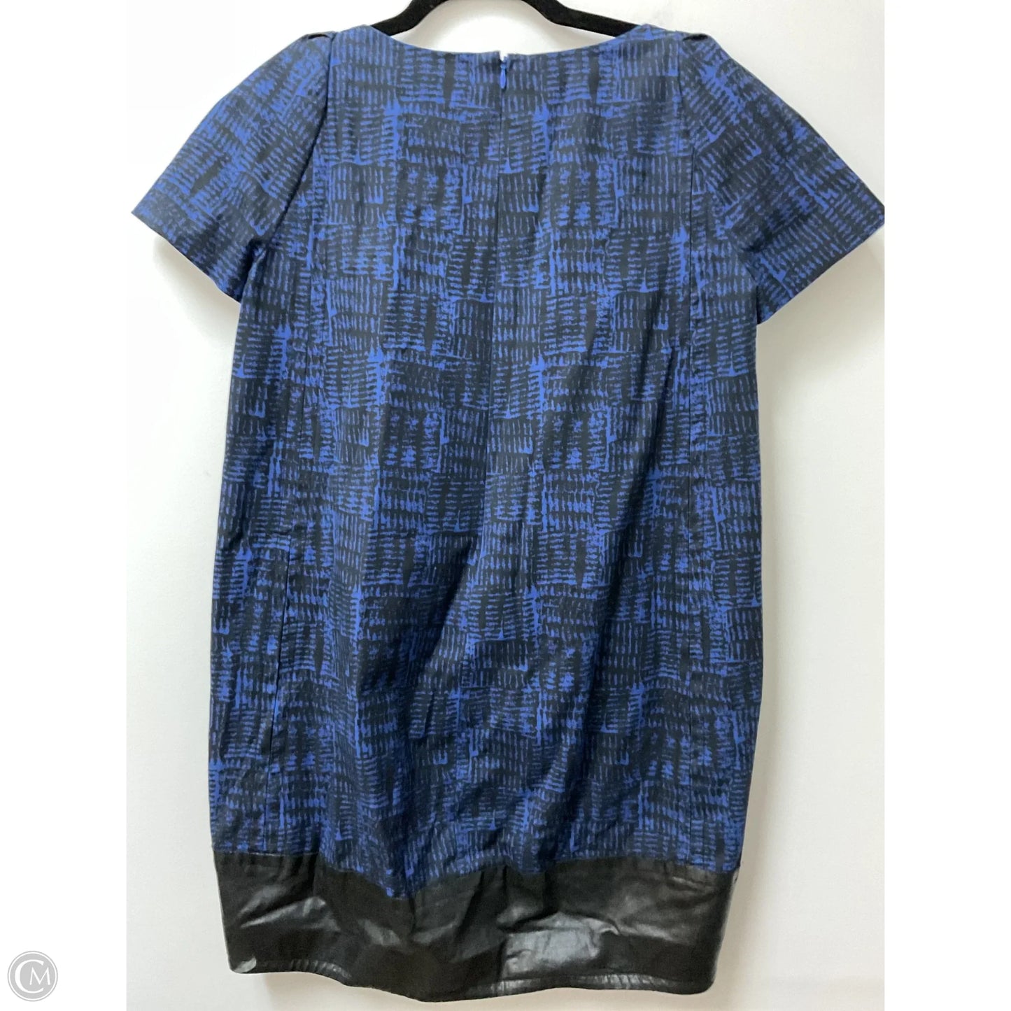 Dress Designer By Marc By Marc Jacobs In Black & Blue, Size: S