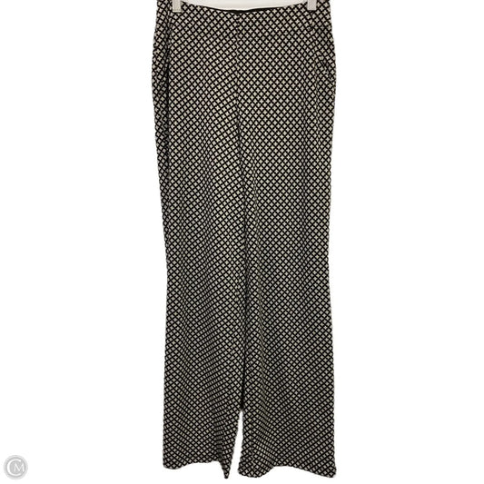 Pants Wide Leg By Max Studio In Black & Cream, Size: S