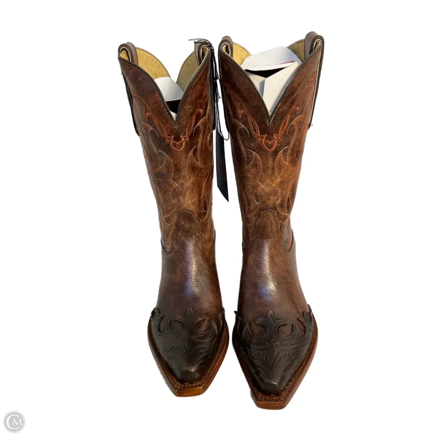 Boots Western By Tony Lama In Brown, Size: 6