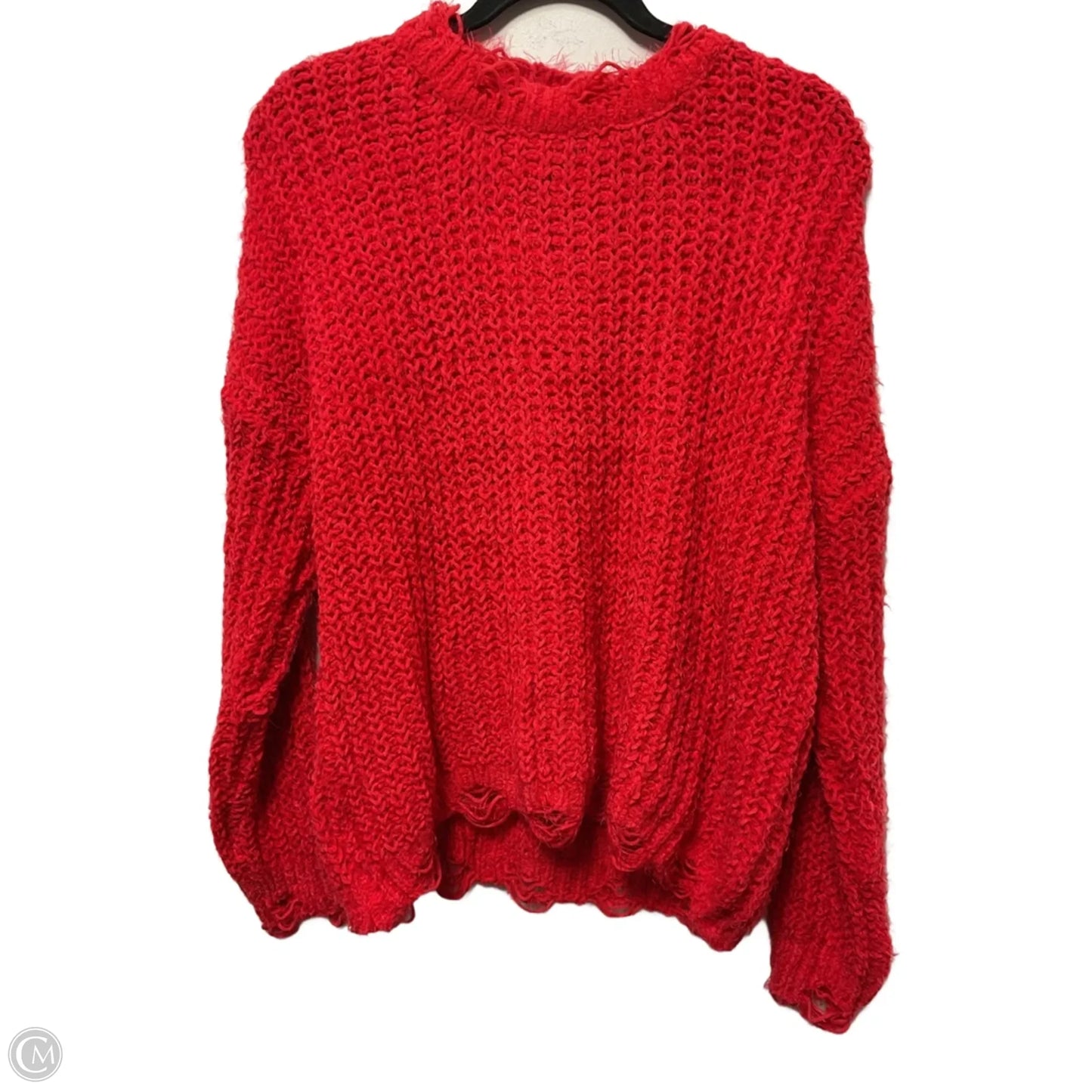 Sweater By Cmc In Red, Size: L