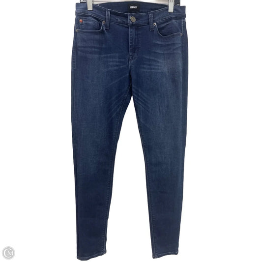 Jeans Skinny By Hudson In Blue Denim, Size: 6