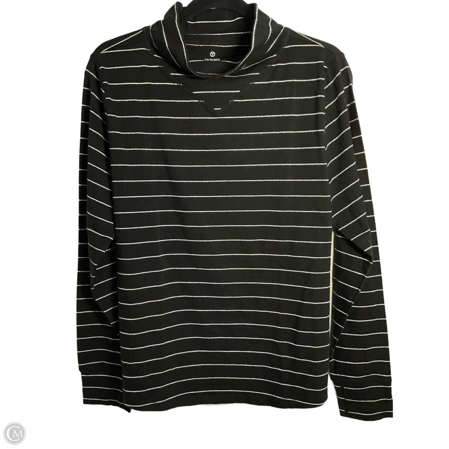 Top Long Sleeve By Talbots In Black, Size: Xlp