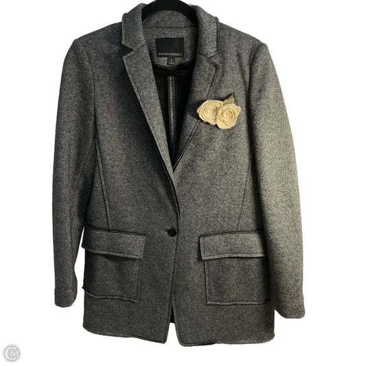 Jacket Other By Banana Republic In Grey, Size: Xs