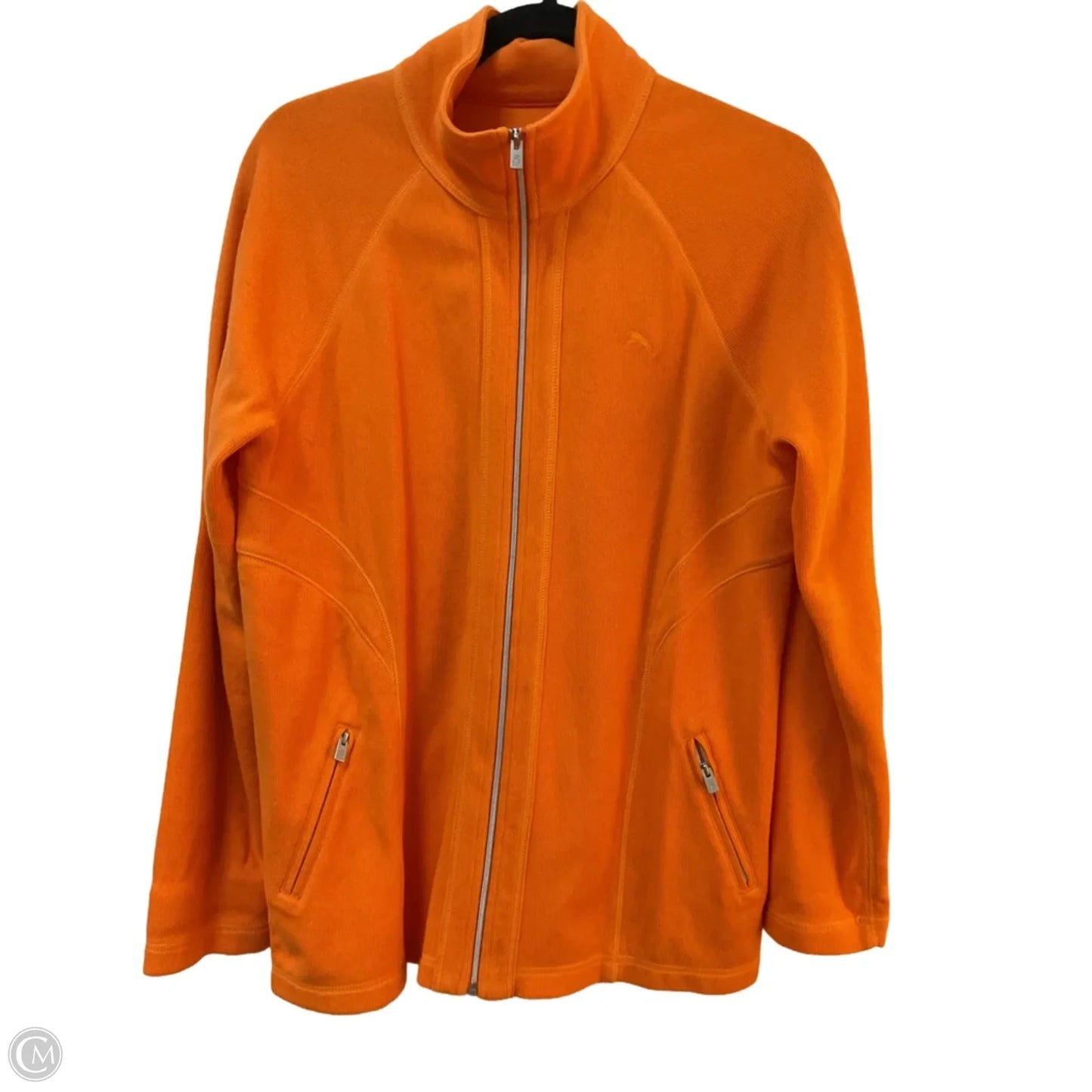 Sweatshirt Collar By Tommy Bahama In Orange, Size: M