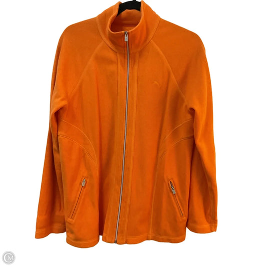 Sweatshirt Collar By Tommy Bahama In Orange, Size: M
