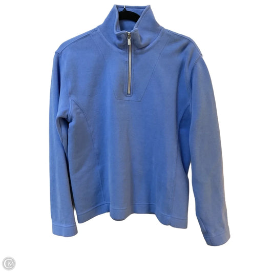 Sweatshirt Collar By Tommy Bahama In Blue, Size: M